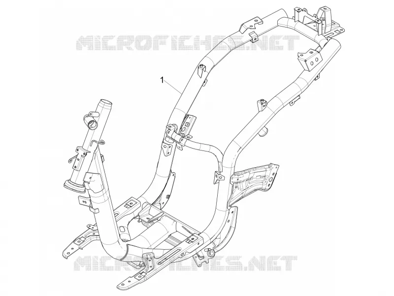 Frame/bodywork PIAGGIO PIAGGIO-SCOOTER 50 LIBERTY 2020  Liberty 4T 3V