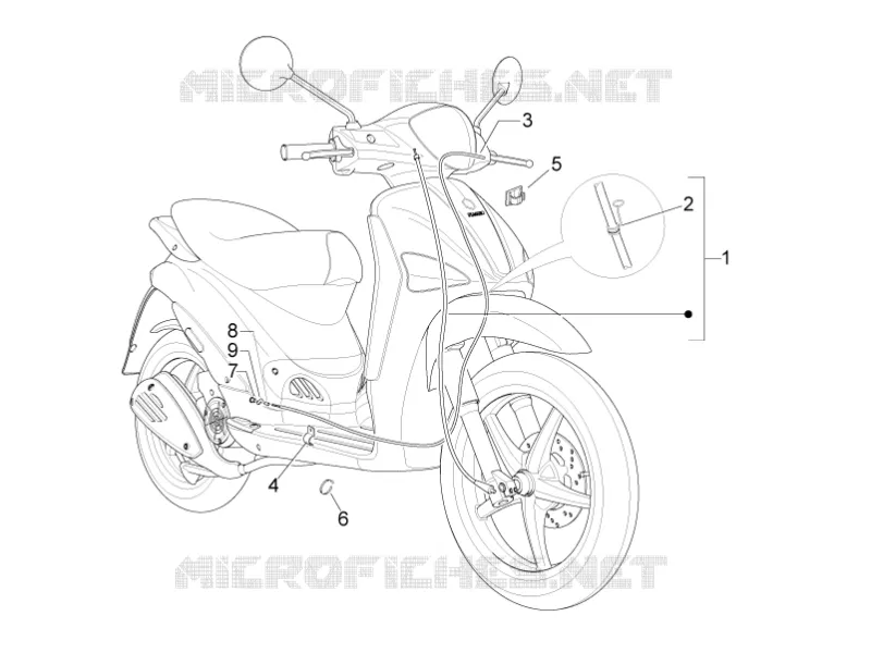 Transmissions PIAGGIO PIAGGIO-SCOOTER 50 LIBERTY 2010  Liberty 4T MOC