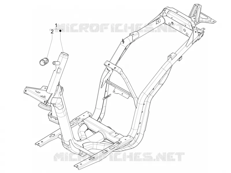 Frame/bodywork PIAGGIO PIAGGIO-SCOOTER 50 LIBERTY 2017  Liberty 4T PTT