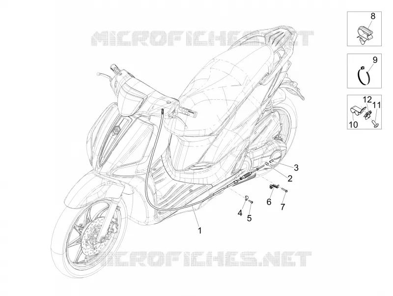 Transmissions PIAGGIO PIAGGIO-SCOOTER 50 LIBERTY 2016  Liberty iGet 4T 3V 25km/h