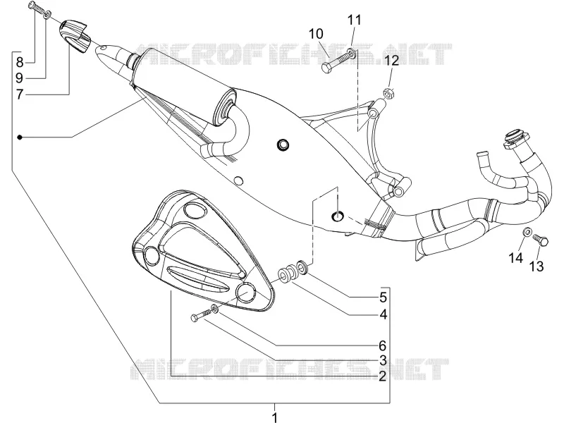 Silencer PIAGGIO PIAGGIO-SCOOTER 50 NRG 2009  NRG Power DD Serie Speciale