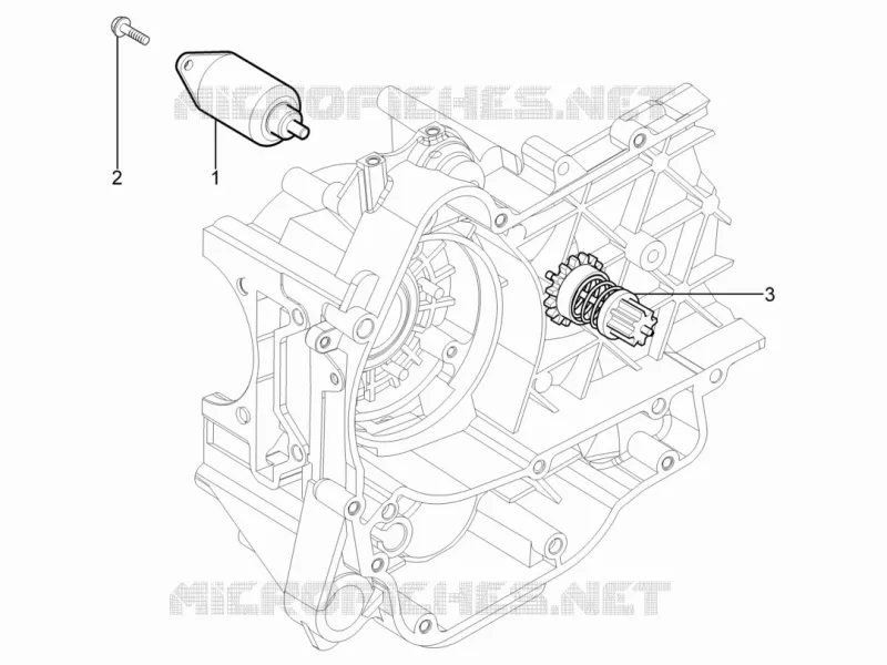 Stater - Electric starter PIAGGIO PIAGGIO-SCOOTER 125 TYPHOON 2014  Typhoon 4T 2V Euro 3