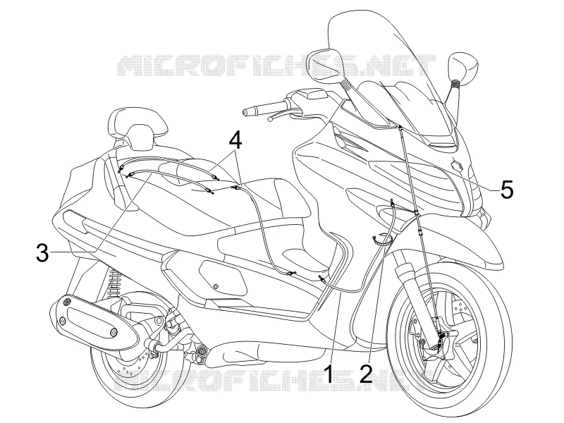 Transmissions PIAGGIO PIAGGIO-SCOOTER 400 X8 2007  X8 ie (Euro 3)