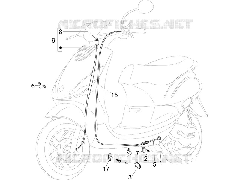 Transmissions PIAGGIO PIAGGIO-SCOOTER 50 ZIP 2007  Zip 4T 25 Km-h
