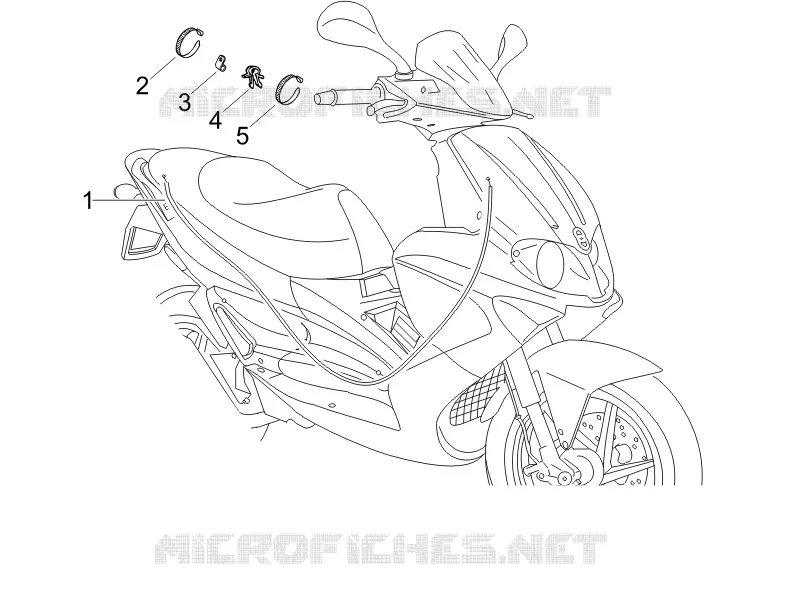 Transmissions GILERA GILERA-SCOOTER 125 RUNNER 2005  Runner VX 4T