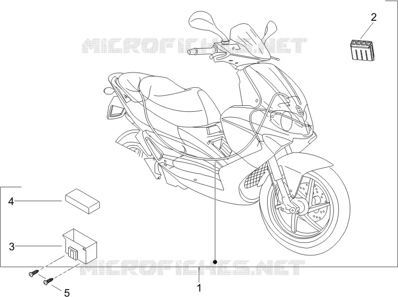 Main cable harness GILERA GILERA-SCOOTER 125 RUNNER 2006  Runner VX 4T